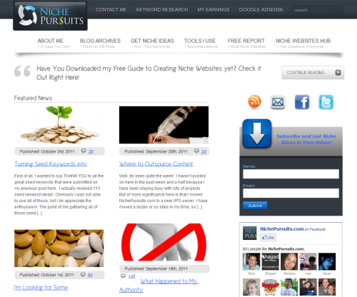 niche-pursuits-screenshot