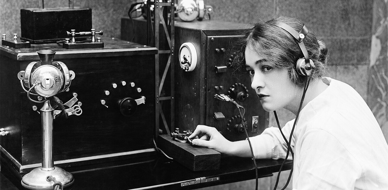 Working from home in the 1920s