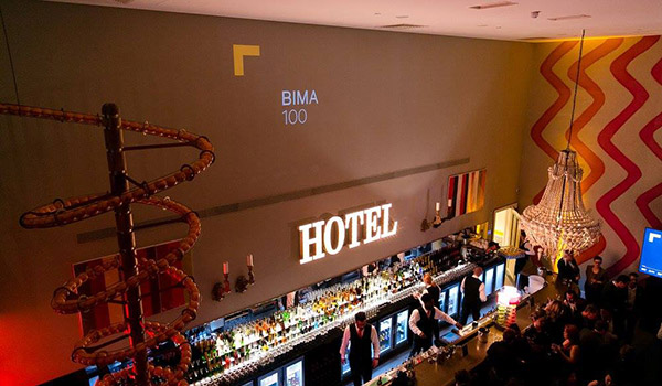 Photo of the Ham Yard Hotel at the BIMA 100 awards, courtesy of BIMA