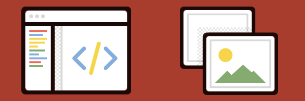 A code window and a photo to make sure you add alt tags to each image