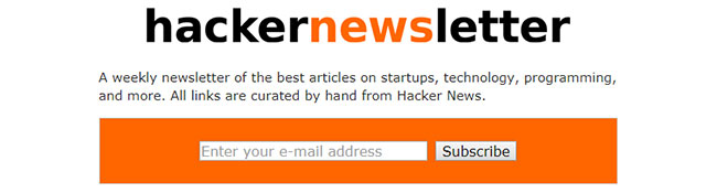 Hacker Newsletter