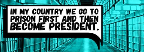 A word bubble with text in the Gagalin free font