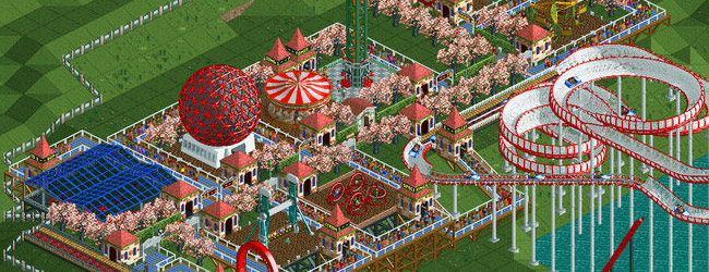 Screenshot of Rollercoaster Tycoon