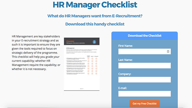 An example of gated content from Copyhackers