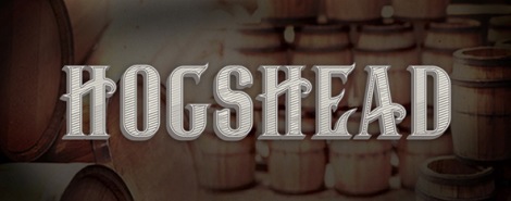 The word Hogshead in the Hogshead free font