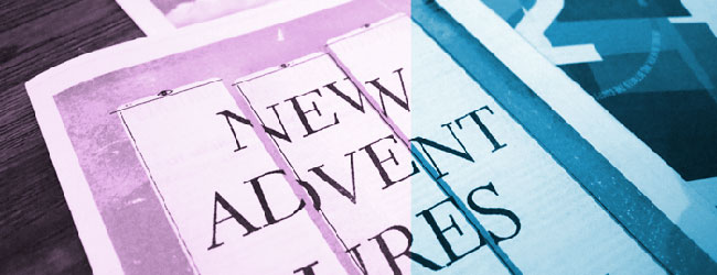 The New Adventures in Web Design newspaper, which is included with your ticket