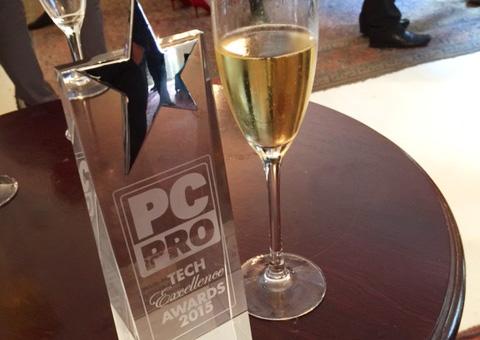 The PC Pro Award for Best Web Hosting 2015