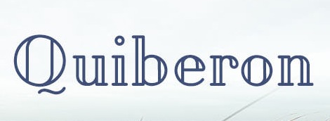 The word Quiberon in the Pirou free font