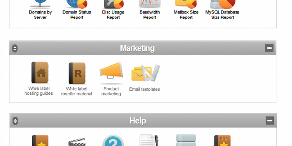 new marketing section